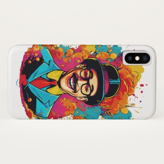 iPhone / iPad casePee Wee's iPhone X" Case-Mate iPhoneケース (裏面(横))