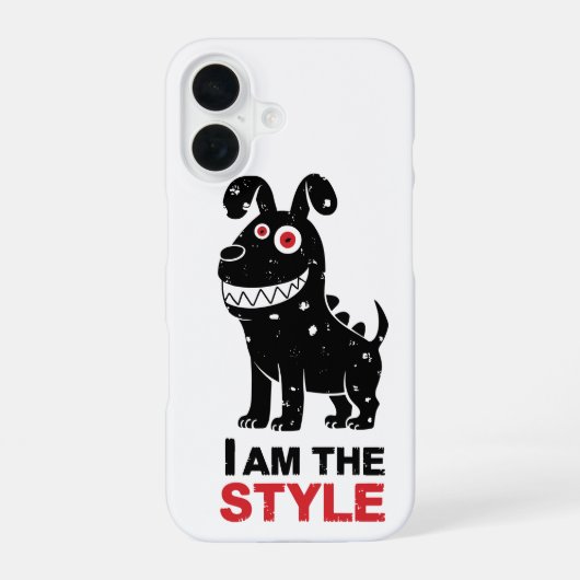 iPhone / iPad Hülle dog is the style 16ケース (裏面)
