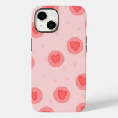 iPhone Pink case | cute love Case-Mate iPhoneケース (裏面)