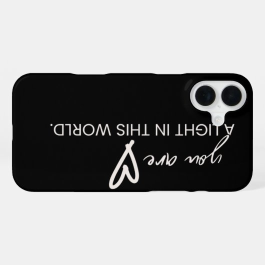 iPhone Positive Vibes Case iPhoneケース (裏面横)