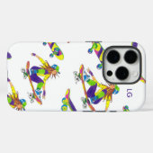 IPhone Pro 16スケートボーダーガールフォンケース Case-Mate iPhoneケース (裏面 (横))