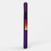 iPhone SE、iPhone 5/5sの場合、ジグザグ形の青及びオレンジ Case-Mate iPhoneケース (裏面/右)