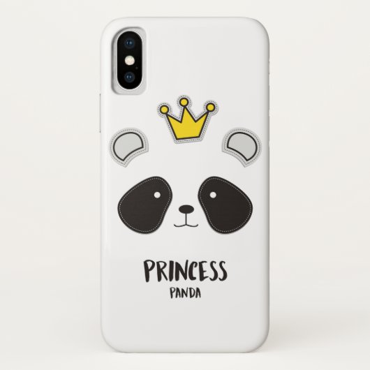 iphone Xのパンダの例 Case-Mate iPhoneケース (裏面)