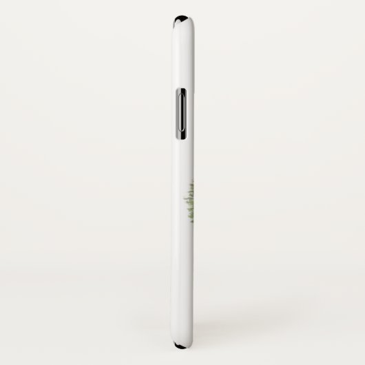 iPhone Xの場合引用文の聖書が付いている4季節の木 Case-Mate iPhoneケース (裏面/右)