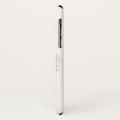 iPhone Xの場合引用文の聖書が付いている4季節の木 Case-Mate iPhoneケース (裏面/左)