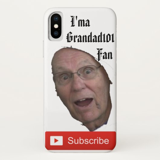 Iphone XのGrandad101場合 Case-Mate iPhoneケース (裏面)