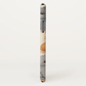 iPhone Xケースかわいい子猫パターンフォンケース Case-Mate iPhoneケース (裏面/右)