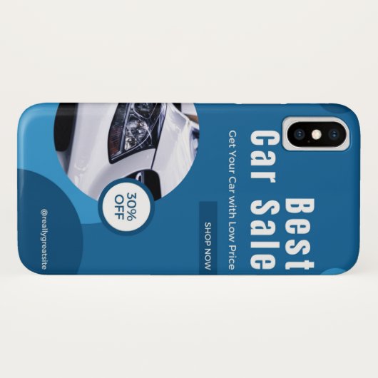 iPhone Xケース Case-Mate iPhoneケース (裏面(横))