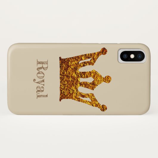 iPhone X王室の，ほとんど存在しない Case-Mate iPhoneケース (裏面(横))