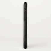 iPhone X用クールなサイン モットルブラック Case-Mate iPhoneケース (裏面/左)