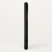 iPhone X用クールなサイン モットルブラック Case-Mate iPhoneケース (裏面/右)