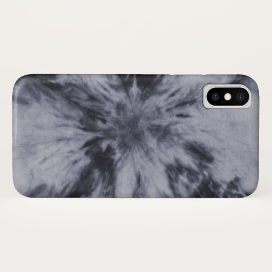 iPhone X用ブラックフレイムタイダイケース Case-Mate iPhoneケース (裏面(横))