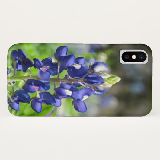 iPhone X Bluebonnet Case-Mate iPhoneケース (裏面(横))