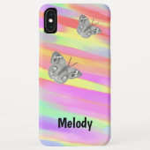 iPhone XS Maxケース(蝶あり) Case-Mate iPhoneケース (裏面)