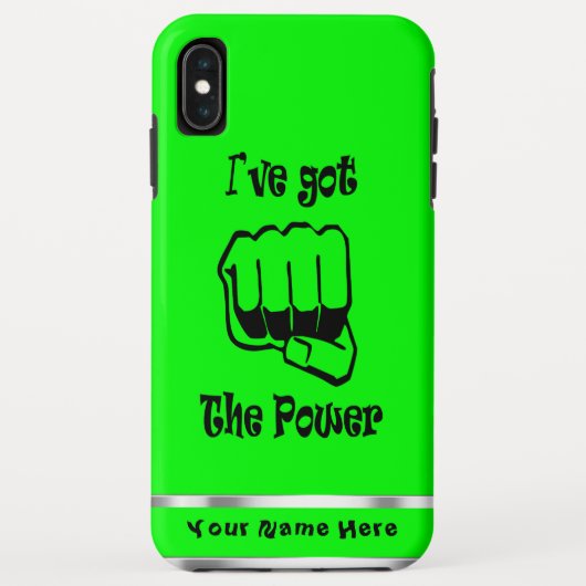 iPhone XS Max得ケースの電源 Case-Mate iPhoneケース (裏面)
