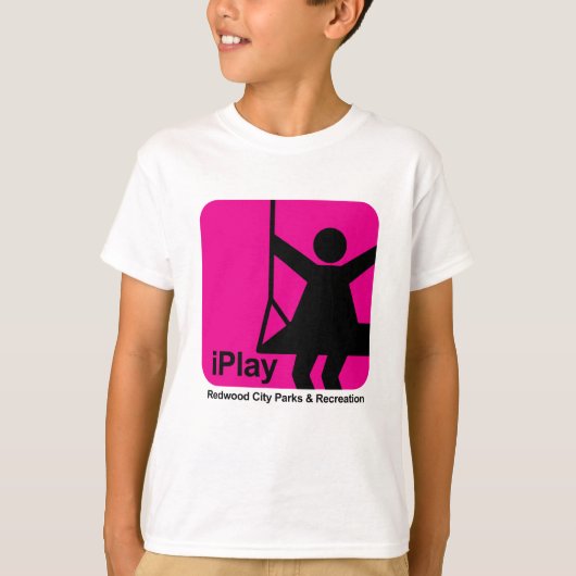 iPlay女の子らしい Tシャツ (正面)
