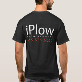 iPlow。 私は雪を耕します。 除雪昇進のMerch Tシャツ