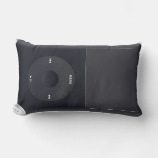 iPod白黒ピロー ランバークッション