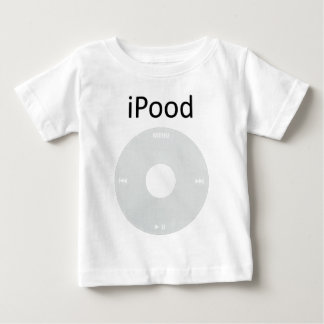 iPoodのベビーのティー ベビーTシャツ