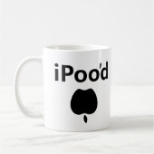 iPoo'd コーヒーマグカップ (左)