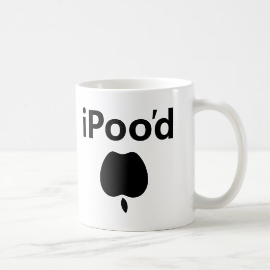 iPoo'd コーヒーマグカップ (右)