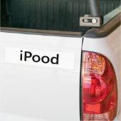 iPood バンパーステッカー (トラック上)