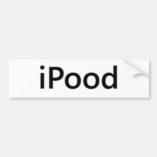 iPood バンパーステッカー