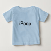 iPoop ベビーTシャツ (正面)