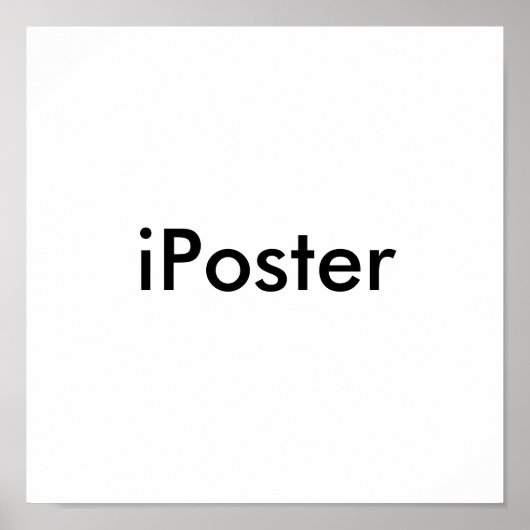 iPoster ポスター (正面)