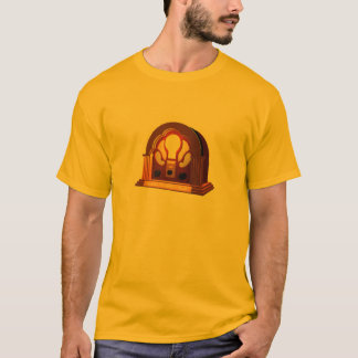 IPRのラジオおよび金引用文のTシャツ Tシャツ