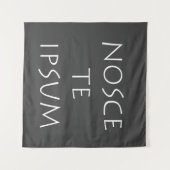 ipsumに注意 タペストリー (正面(横))