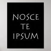 ipsumに注意 ポスター (正面)