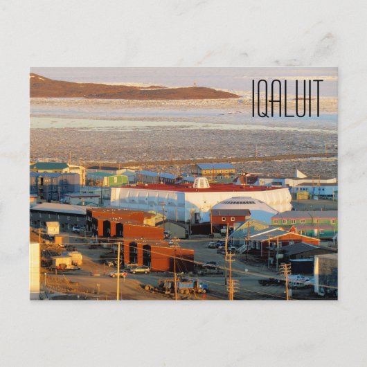 Iqaluit Nunavutカナダのはがき ポストカード (正面)