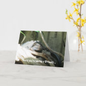 Iquanaの誕生日の願い カード (黄色い花)