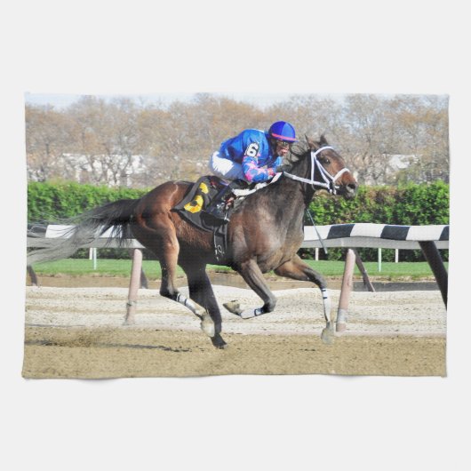 Irad Ortiz Jr.とのPhocea キッチンタオル (横)