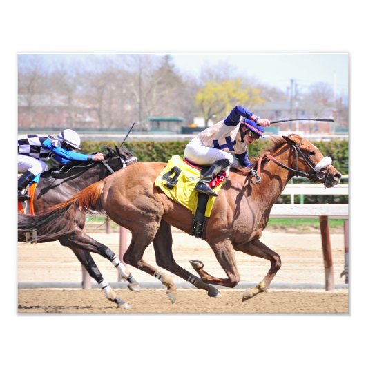 Irad Ortiz Jr. フォトプリント (正面)