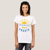 Iraklia Island, Greece - Sunshine Women's Tシャツ (正面フル)