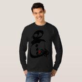 IRAN and Iranian Poem in Farsi HICH  calligraphy   Tシャツ (正面フル)