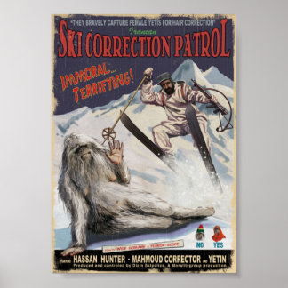 Iran ski ポスター