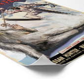 Iran ski ポスター (角)