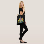 Iran Tote, Imperial Coat of Arms 1925-1979 /black トートバッグ (モデル)