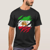 Iranian Persian Lion Iran Tシャツ (正面)