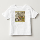 IranPanoramic MapIran トドラーTシャツ (正面)