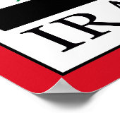 Iraq ポスター (角)