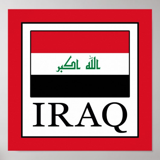Iraq ポスター (正面)