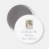 IRBRジェーン・オースティン！磁石、2形、4サイズ マグネット (正面/裏面)