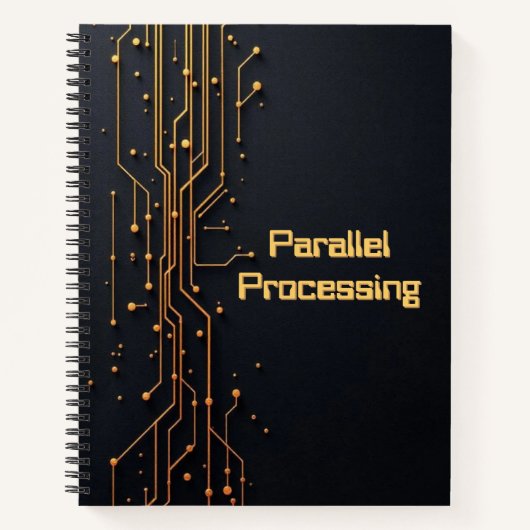 ircuit Board Intellect | STEM Logic & Connection ノートブック (正面)