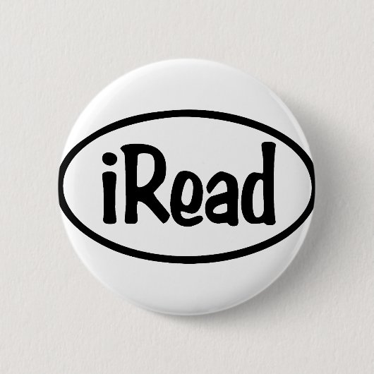iRead 缶バッジ (正面)