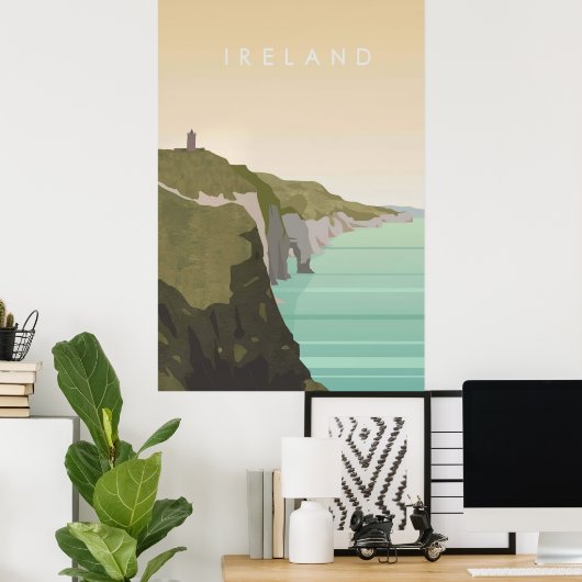 Ireland ポスター (ホームオフィス)