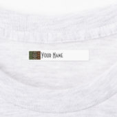 Ireland Art Deco Flag | Custom Iron-On Name Label ラベル (貼付)